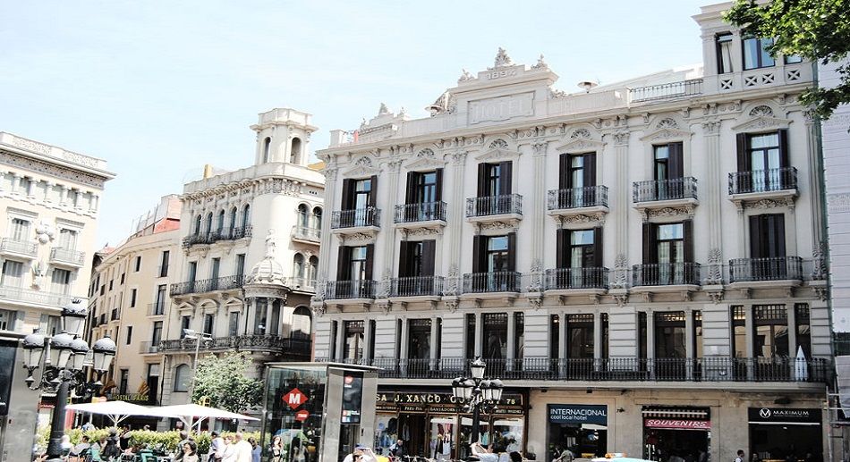 호텔 람블라스 인테르나시오날 바르셀로나 외부 사진